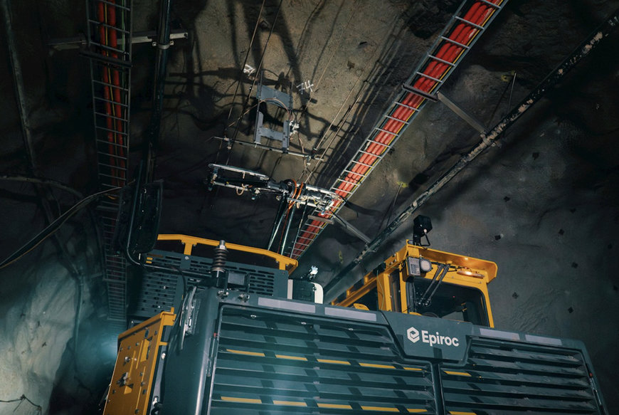 BOLIDEN, EPIROC AND ABB MAKE FIRST BATTERY-ELECTRIC TROLLEY TRUCK SYSTEM FOR UNDERGROUND MINING A REALITY